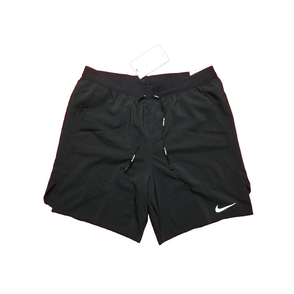 Nike Flex Stride Brief Lined Running 7" Shorts Black CJ5459-010 Mens Large NEW